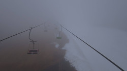 Lanovka - pohled nahoru