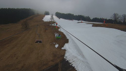 Lanovka - pohled nahoru