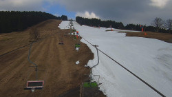 Lanovka - pohled nahoru