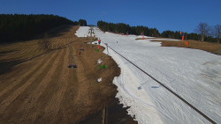 Lanovka - pohled nahoru