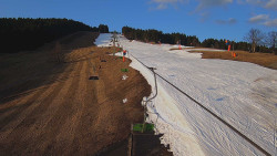 Lanovka - pohled nahoru