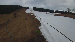 Lanovka - pohled nahoru