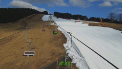 Lanovka - pohled nahoru