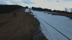 Lanovka - pohled nahoru