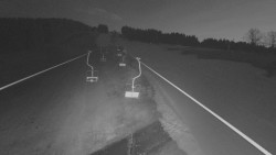 Lanovka - pohled nahoru