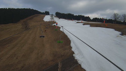 Lanovka - pohled nahoru