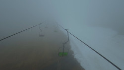 Lanovka - pohled nahoru