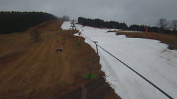 Lanovka - pohled nahoru