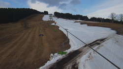 Lanovka - pohled nahoru