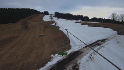 Lanovka - pohled nahoru