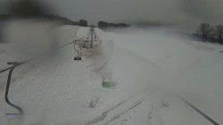 Lanovka - pohled nahoru