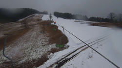 Lanovka - pohled nahoru