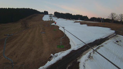 Lanovka - pohled nahoru