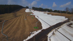 Lanovka - pohled nahoru