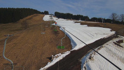 Lanovka - pohled nahoru