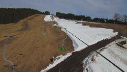 Lanovka - pohled nahoru