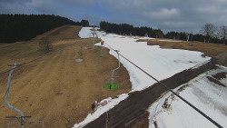 Lanovka - pohled nahoru