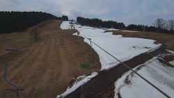 Lanovka - pohled nahoru