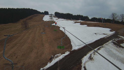 Lanovka - pohled nahoru