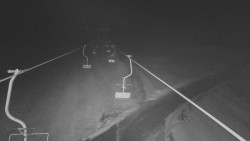 Lanovka - pohled nahoru