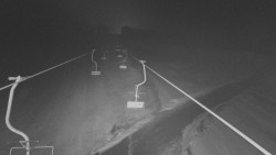 Lanovka - pohled nahoru