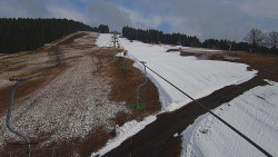 Lanovka - pohled nahoru