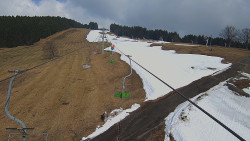 Lanovka - pohled nahoru