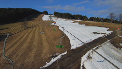 Lanovka - pohled nahoru