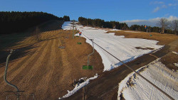 Lanovka - pohled nahoru