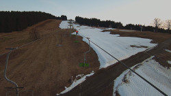 Lanovka - pohled nahoru