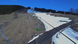 Lanovka - pohled nahoru