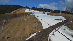 Lanovka - pohled nahoru