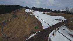 Lanovka - pohled nahoru