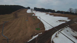 Lanovka - pohled nahoru