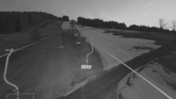 Lanovka - pohled nahoru