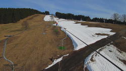 Lanovka - pohled nahoru