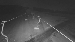 Lanovka - pohled nahoru