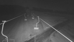 Lanovka - pohled nahoru