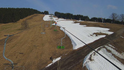 Lanovka - pohled nahoru