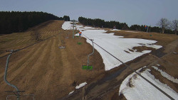 Lanovka - pohled nahoru