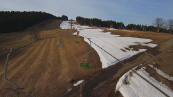 Lanovka - pohled nahoru