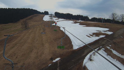 Lanovka - pohled nahoru