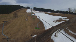 Lanovka - pohled nahoru