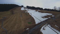 Lanovka - pohled nahoru