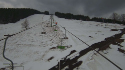 Lanovka - pohled nahoru