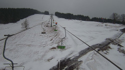 Lanovka - pohled nahoru