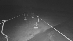 Lanovka - pohled nahoru