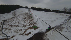 Lanovka - pohled nahoru