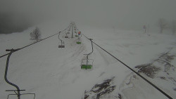 Lanovka - pohled nahoru