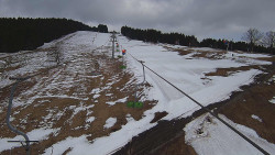 Lanovka - pohled nahoru